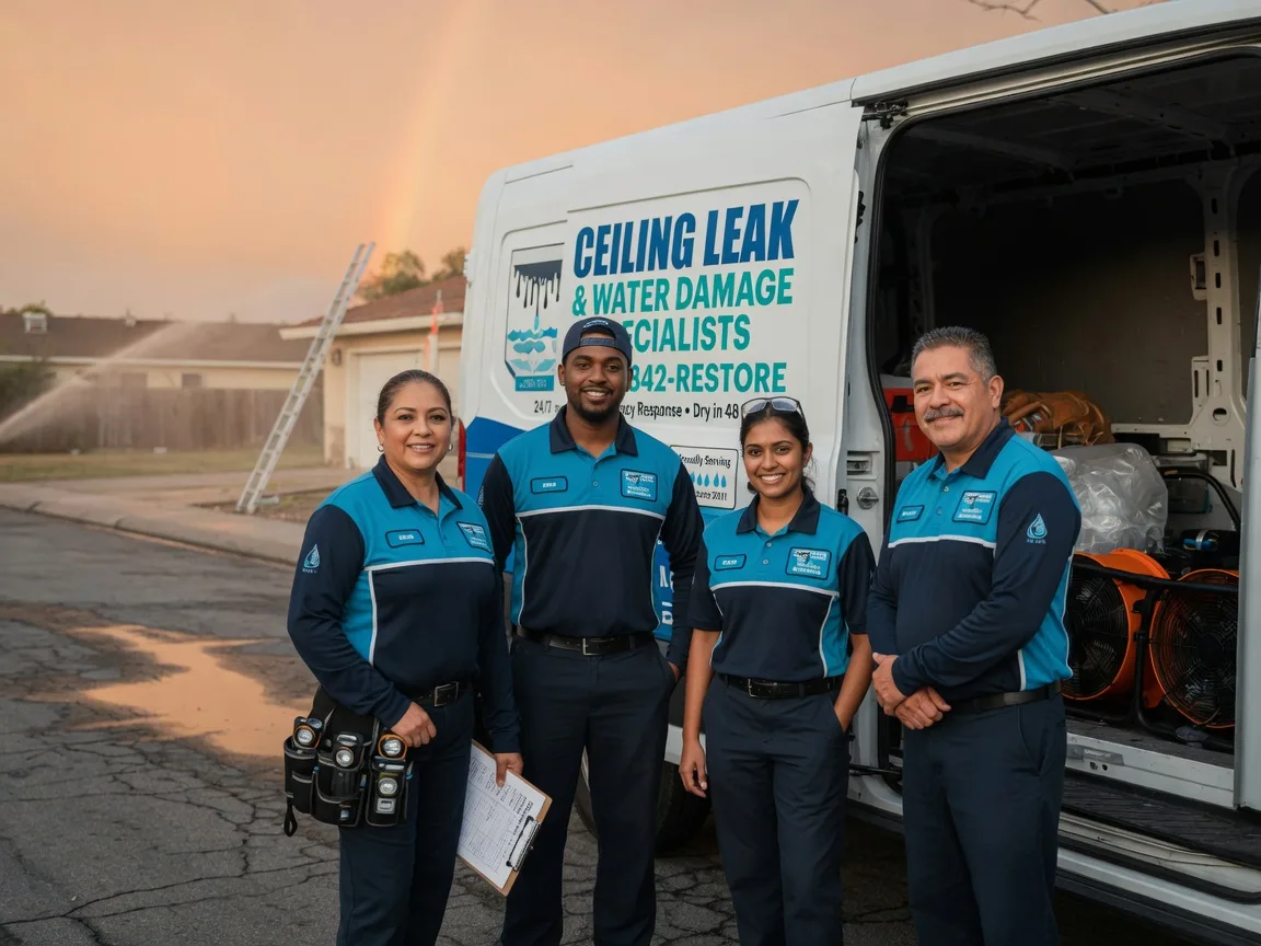 Ceiling Leak Cleanup company in Grover Hill, OH